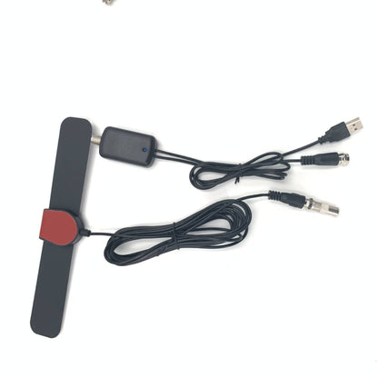 USB Powered High Gain Active Indoor Digital HD TV Antenna with Signal Amplifier