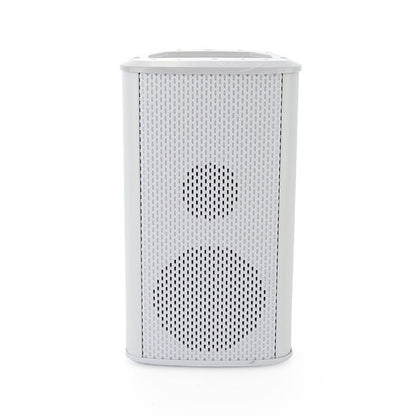 20W Bi-amp Wired Column Speaker, 70V/100V Commercial Outdoor Wall-mounted Loudspeaker