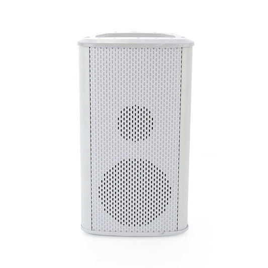 20W Bi-amp Wired Column Speaker, 70V/100V Commercial Outdoor Wall-mounted Loudspeaker