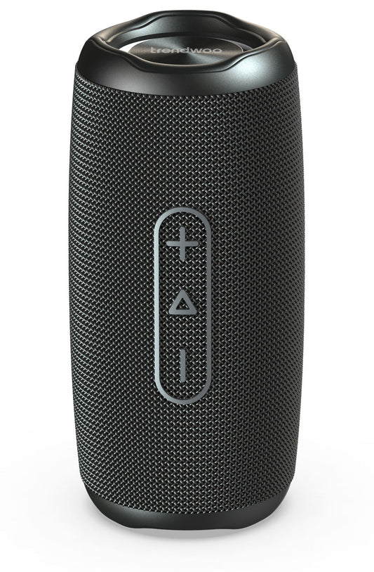 IPX6 Waterproof TWS Portable Bluetooth 5.3 Speaker with Colorful LED Lights & Carry Strap
